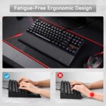 Redragon P036 Meteor M - Medium Keyboard Wrist Rest Pad - Image 2