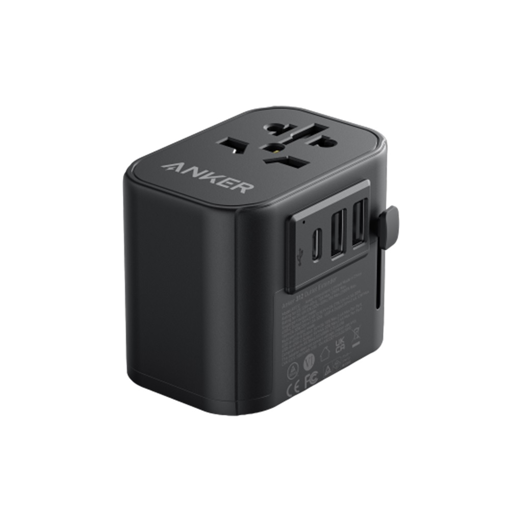 Anker 312 Outlet Extender 30 Watts -Black -A9212K11