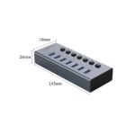 ORICO BT2U3 7-Port USB 3.0 Hub with Individual Switches Powered - Image 4