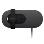 Logitech Brio 100 Full HD Webcam with Privacy Shutter - Black - Image 3