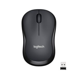 Logitech M221 Silent Wireless Mouse - Black
