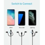 Anker 3 in 1 Cable PowerLine II -3ft -Black -A8436H12 - Image 5
