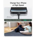 Anker 542 USB-C to Lightning Cable - Bio-Nylon - 6ft/1.8m -Black -A80B6H11 - Image 6