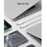 Anker 544 USB-C to USB-C Cable 140W -Bio-Based -6ft -White -A80F2H21 - Image 4