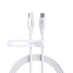Anker 544 USB-C to USB-C Cable 140W -Bio-Based -6ft -White -A80F2H21