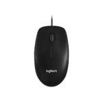 Logitech M100 Corded full size Comfort USB Mouse - Black (Cable) - Image 4