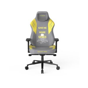 DXRacer Craft Pro Classic Astronaut Gaming Chair - Grey/Yellow