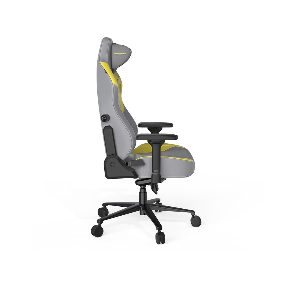 DXRacer Craft Pro Classic Astronaut Gaming Chair - Grey/Yellow - Image 6
