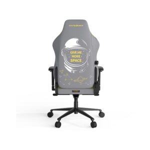 DXRacer Craft Pro Classic Astronaut Gaming Chair - Grey/Yellow - Image 4