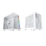 Xigmatek AQUA Ultra Air Arctic ARGB ATX Case – White (7-Fans) - Image 2