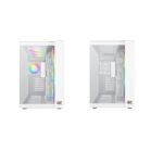 Xigmatek AQUA Ultra Air Arctic ARGB ATX Case – White (7-Fans) - Image 3