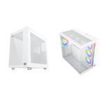 Xigmatek AQUA Ultra Air Arctic ARGB ATX Case – White (7-Fans) - Image 4