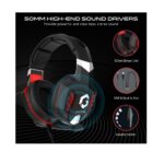 GameOn GOK901 Nightfall LED Gaming Headset - Black - Image 5