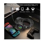 GameOn GOT101 Shadowfire RGB Gaming Headset - Black - Image 6