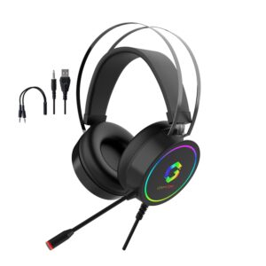 GameOn GOT200A Thunderstrike RGB Gaming Headset - Black