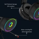 GameOn GOT200A Thunderstrike RGB Gaming Headset - Black - Image 6