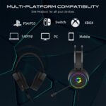 GameOn GOT200A Thunderstrike RGB Gaming Headset - Black - Image 8