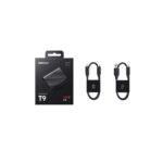 SAMSUNG 4TB Portable SSD T9 USB 3.2 Gen2x2, 2000MB/s (Black) - Image 4