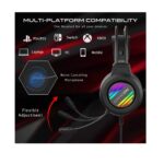 GameOn GOT100 Ravenstrike RGB Gaming Headset - Black - Image 6