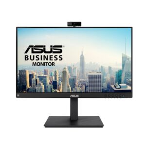 ASUS 24" BE24EQSK Video Conferencing Monitor IPS 75Hz FHD Webcam Mic Speaker EyeCare Rotatable