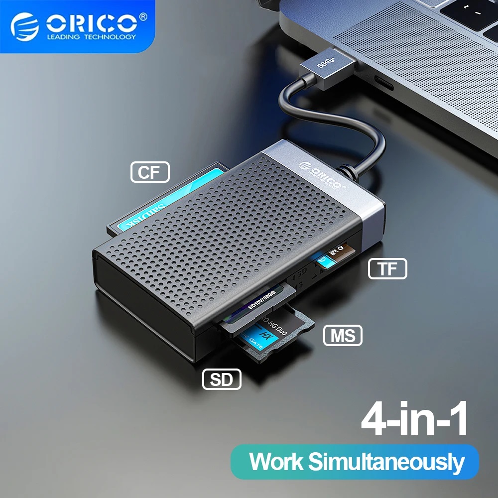 Orico CL4DA3 Multi Card Reader 4-in-1 USB 3.0 - Image 2