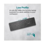 Promate EasyKey-4 Ultra-Slim Quiet Key Wired Keyboard - USB (Arabic/English) - Image 3