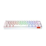 MeeTion MK005 Wired 60% Mini Gaming Mechanical Keyboard English-Arabic, Blue Switch (White) - Image 6