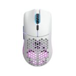 Glorious Model O Minus Wireless Gaming Mouse - Matte White, 65g - Image 4