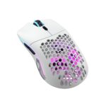Glorious Model O Minus Wireless Gaming Mouse - Matte White, 65g - Image 3