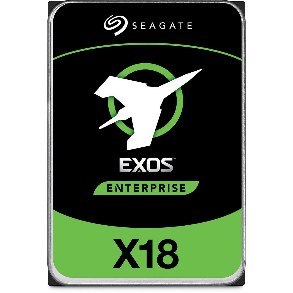 Seagate 14TB Exos X18 Enterprise SATA 3.5-Inch HDD Hard Drive, 7200rpm