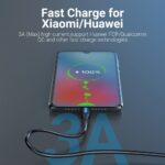 Vention USB-C to USB-A 3.0 Fast Charging Data Sync 3A Cable, 1.5m - Image 5