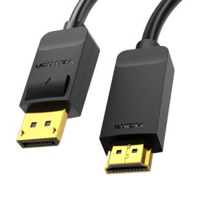 Vention DisplayPort to HDMI Cable 4K, DP to HDMI, 3m (Gold Plated)