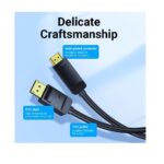 Vention DisplayPort to HDMI Cable 4K, DP to HDMI, 1.5m (Gold Plated) - Image 3