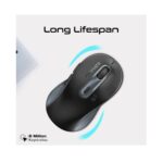 Promate Ken - Black Dual Mode Wireless Bluetooth Optical Mouse with BT & RF Connectivity - Image 5