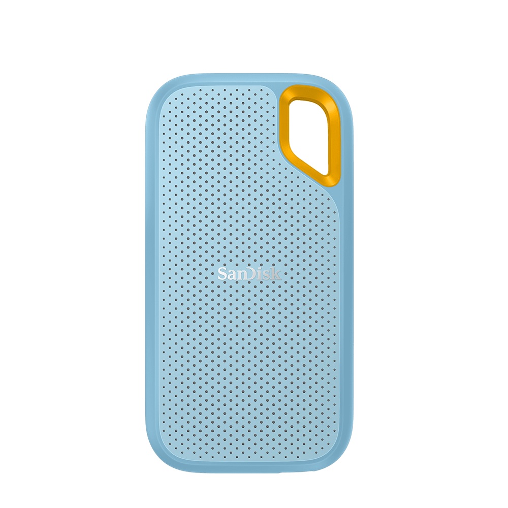 SanDisk 1TB Extreme Portable SSD (Updated Firmware), 1050MB/s Sky Blue