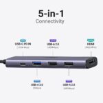 UGREEN CM511 USB-C 5in1 Hub Multifunction Adapter 100W 4K HDMI - Image 2