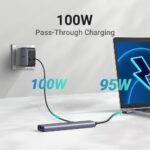 UGREEN CM511 USB-C 5in1 Hub Multifunction Adapter 100W 4K HDMI - Image 3