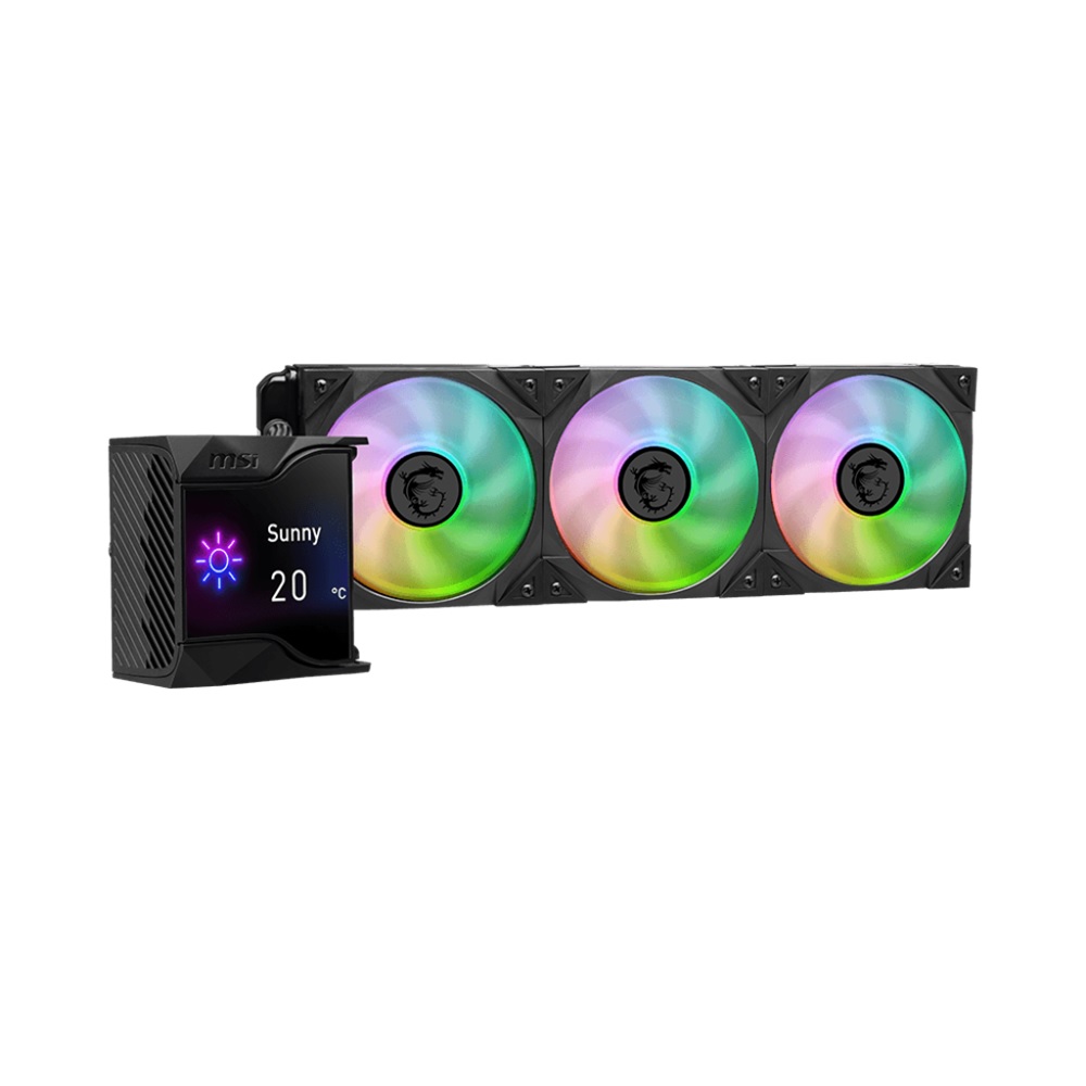 MSI MPG CORELIQUID D360 CPU Liquid Cooler Customizable Display - Image 2