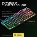 SteelSeries Apex 9 TKL Gaming Keyboard, Tenkeyless, Linear OptiPoint Optical Switches - Image 5