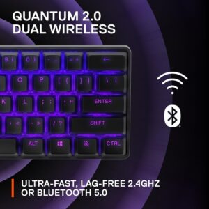 SteelSeries Apex Pro Mini Wireless Gaming Keyboard, HyperMagnetic Switches - Image 4