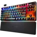 SteelSeries Apex Pro TKL Wireless (2023) Gaming Keyboard, HyperMagnetic Switches