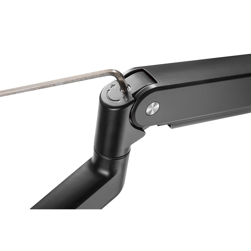 GameOn GO2045 Dual Monitor 17″ – 32″ Pole-Mounted Arm Desk Mount Table Stand Full Motion Flat, Curved, 2-9 KG - Image 5