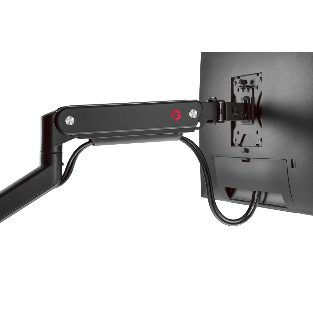 GameOn GO2045 Dual Monitor 17″ – 32″ Pole-Mounted Arm Desk Mount Table Stand Full Motion Flat, Curved, 2-9 KG - Image 6