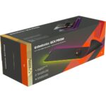 SteelSeries QcK Prism Cloth - XL Gaming Mouse Pad, Micro Woven, RGB dynamic illumination, 90cm x 30cm - Image 4