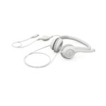 Logitech H390 USB Headset in-line controls, Noise Cancelling Mic (Off-white) - Image 2