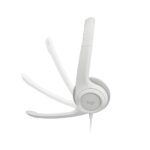 Logitech H390 USB Headset in-line controls, Noise Cancelling Mic (Off-white) - Image 4