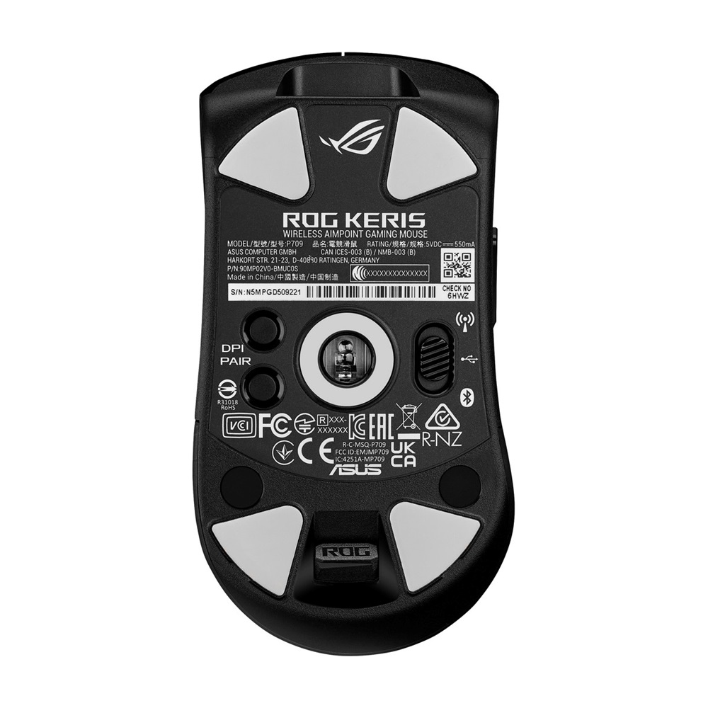 ASUS P709 ROG Keris Wireless AimPoint Gaming Mouse, Black - Image 5