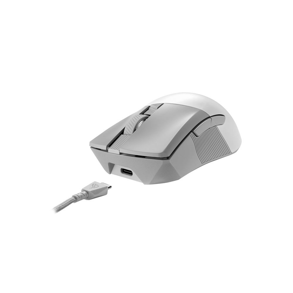 ASUS P709 ROG Keris Wireless AimPoint Gaming Mouse, White - Image 4