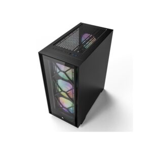 Montech AIR 1000 Premium Black ATX Mid Tower Case, 4-Fans - Image 2