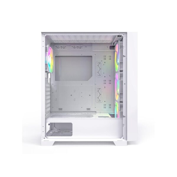 Montech AIR 1000 Premium White ATX Mid Tower Case, 4-Fans - Image 4